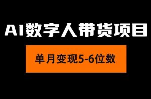 图片[1]-（12495期）2024年Ai数字人带货，小白就可以轻松上手，真正实现月入过万的项目-华创网